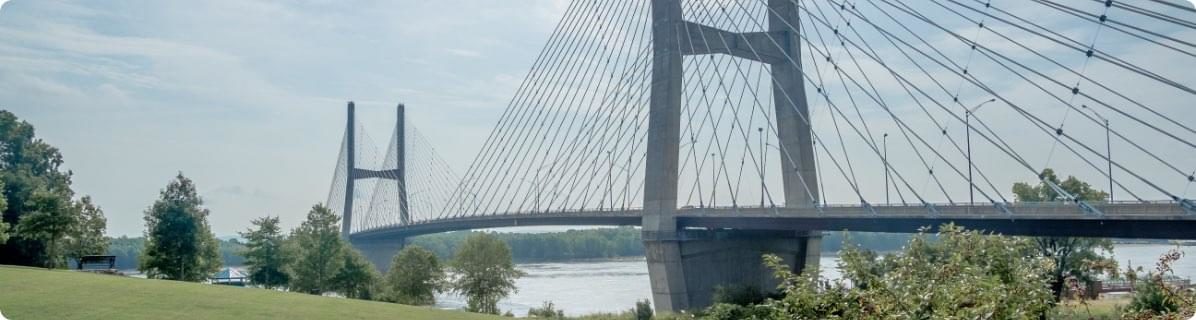 Bridge crossing a river