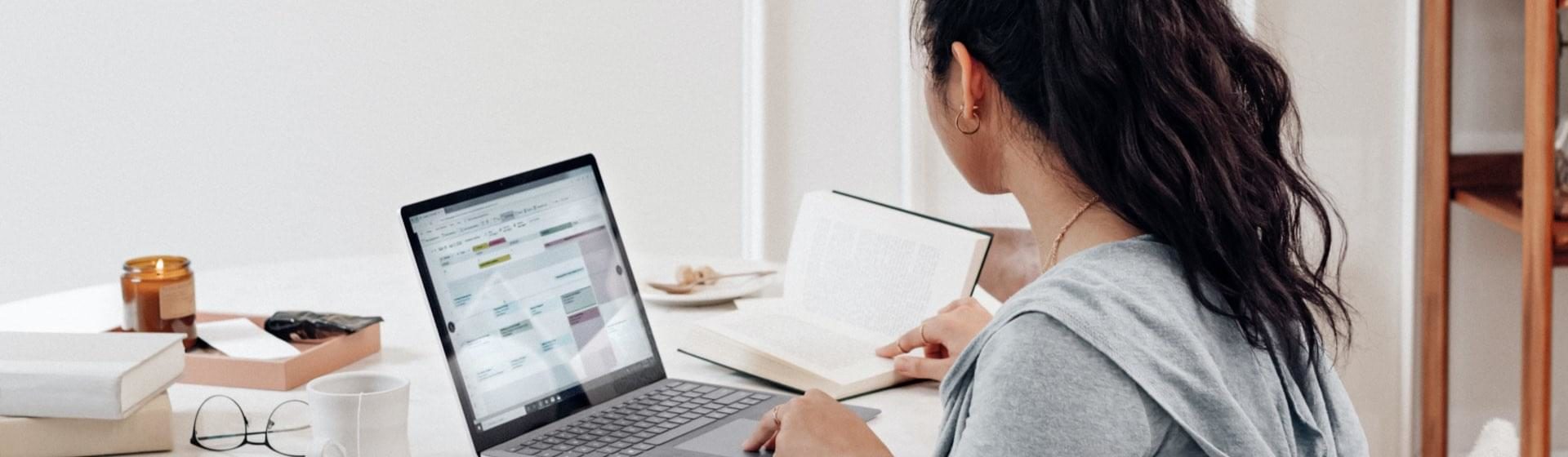 Woman on laptop